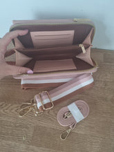 Load image into Gallery viewer, Pink Phone/Wallet Bag &amp; extra strap
