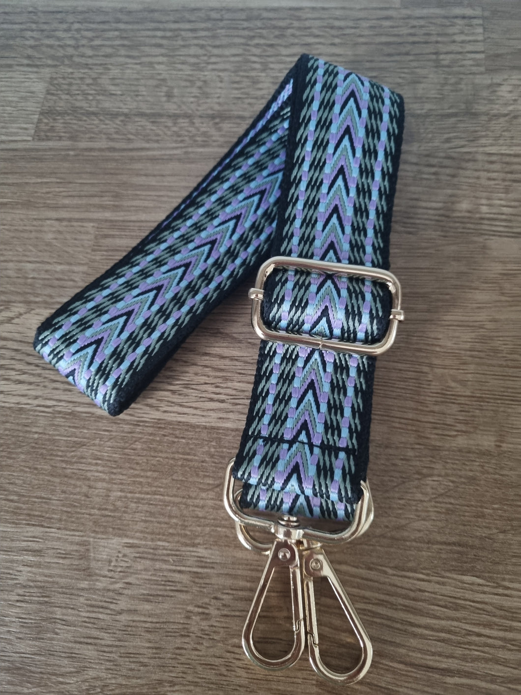 Lilac aztec Bag Strap