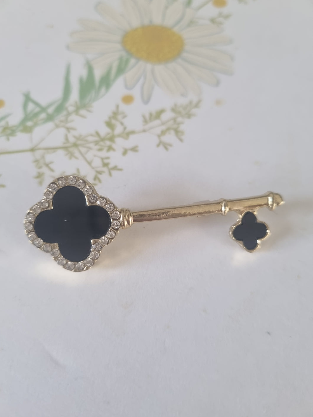 Clover Brooch