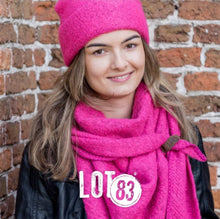 Load image into Gallery viewer, Super Soft Hot Pink Lot83 scarf
