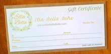 Load image into Gallery viewer, Gift Certificate
