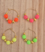 Load image into Gallery viewer, Pair of Neon Earrings (4 colours to choose from)
