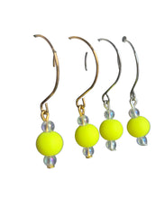 Load image into Gallery viewer, Neon yellow Balloon Hoops
