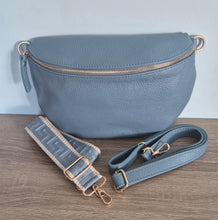Load image into Gallery viewer, Denim Crossbody Bum Bag &amp; FREE extra strap
