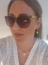 Load image into Gallery viewer, Neon yellow Balloon Hoops
