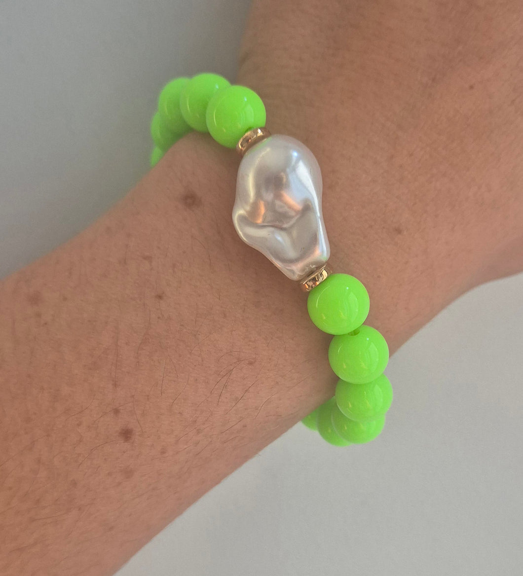 Pearl & Bead Bracelet