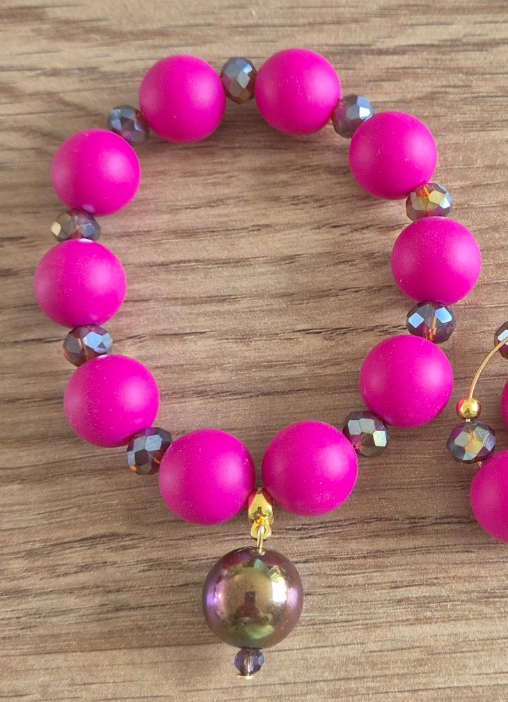 Plum Bracelet
