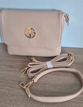 Load image into Gallery viewer, Beige 'Lucy' Bag &amp; FREE extra strap
