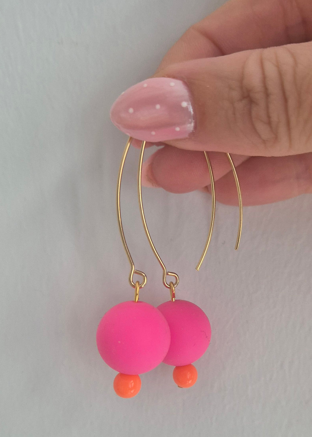 Pink & Orange Drop