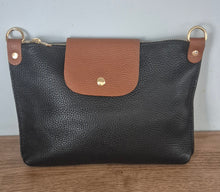 Load image into Gallery viewer, The &#39;Blanca&#39; Bag - Italian leather (avaliable in Turq &amp; Black)
