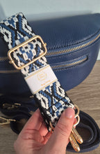 Load image into Gallery viewer, Navy Crossbody Bum Bag &amp; FREE extra strap
