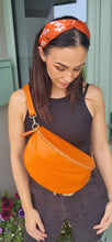 Load image into Gallery viewer, Italian Leather Crossbody Bum bag
