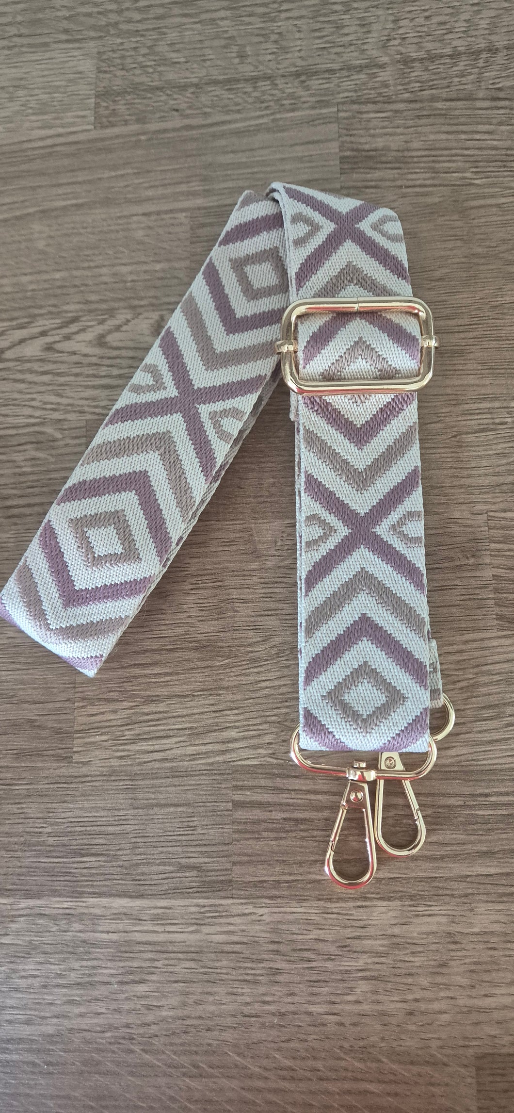 Dusky Pink & Beige Strap
