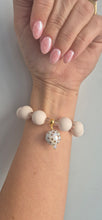 Load image into Gallery viewer, Cream Polkadot Bracelet
