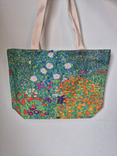 Load image into Gallery viewer, Floral Canvas Tote
