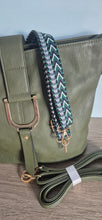 Load image into Gallery viewer, Forest Green 'Ellen' Bag &amp; FREE extra strap
