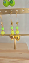 Load image into Gallery viewer, Neon &amp; Gold Drops
