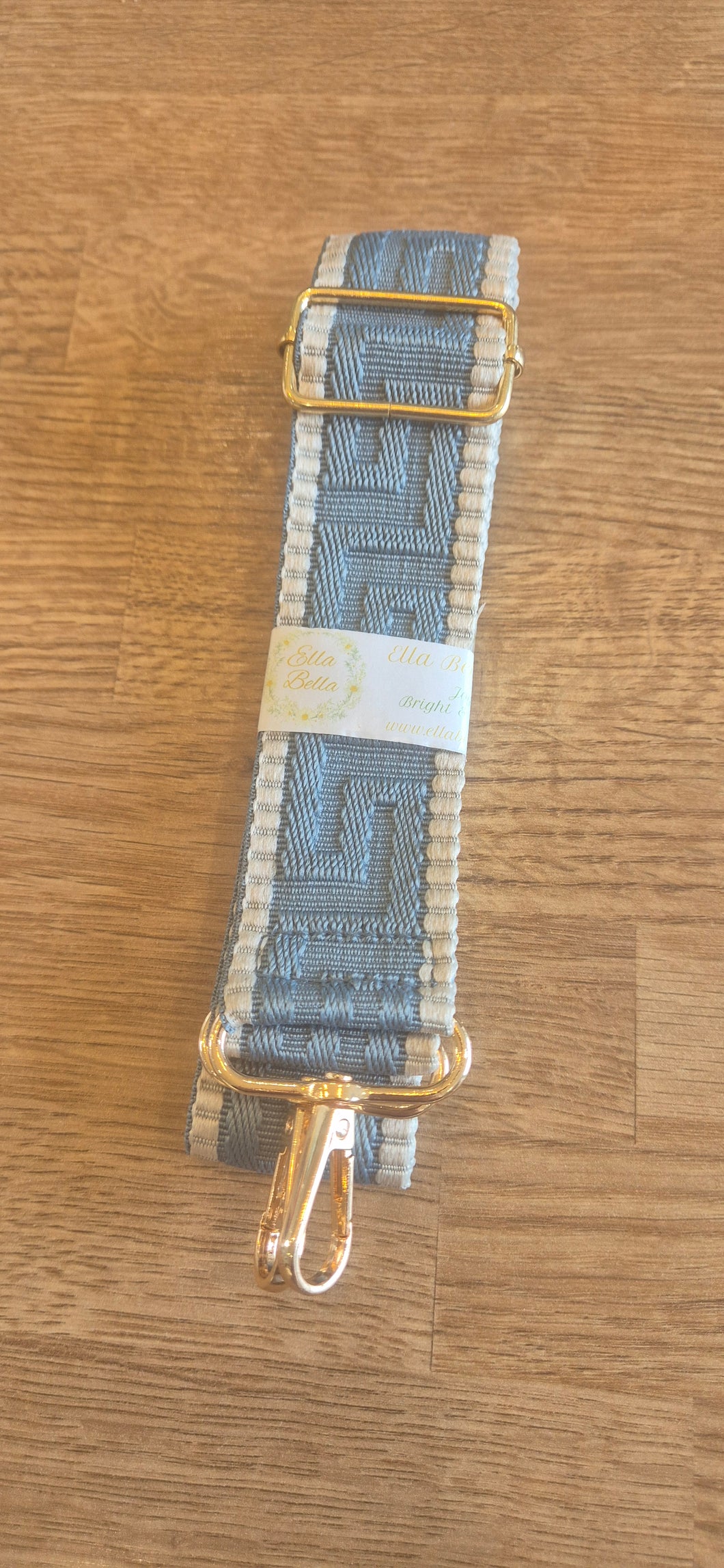 Denim textured strap