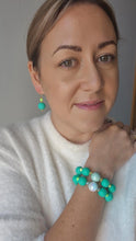 Load image into Gallery viewer, Apple &amp; Neon Earrings
