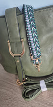 Load image into Gallery viewer, Forest Green 'Ellen' Bag &amp; FREE extra strap
