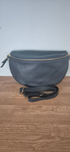 Load image into Gallery viewer, Italian Leather Crossbody Bum bag
