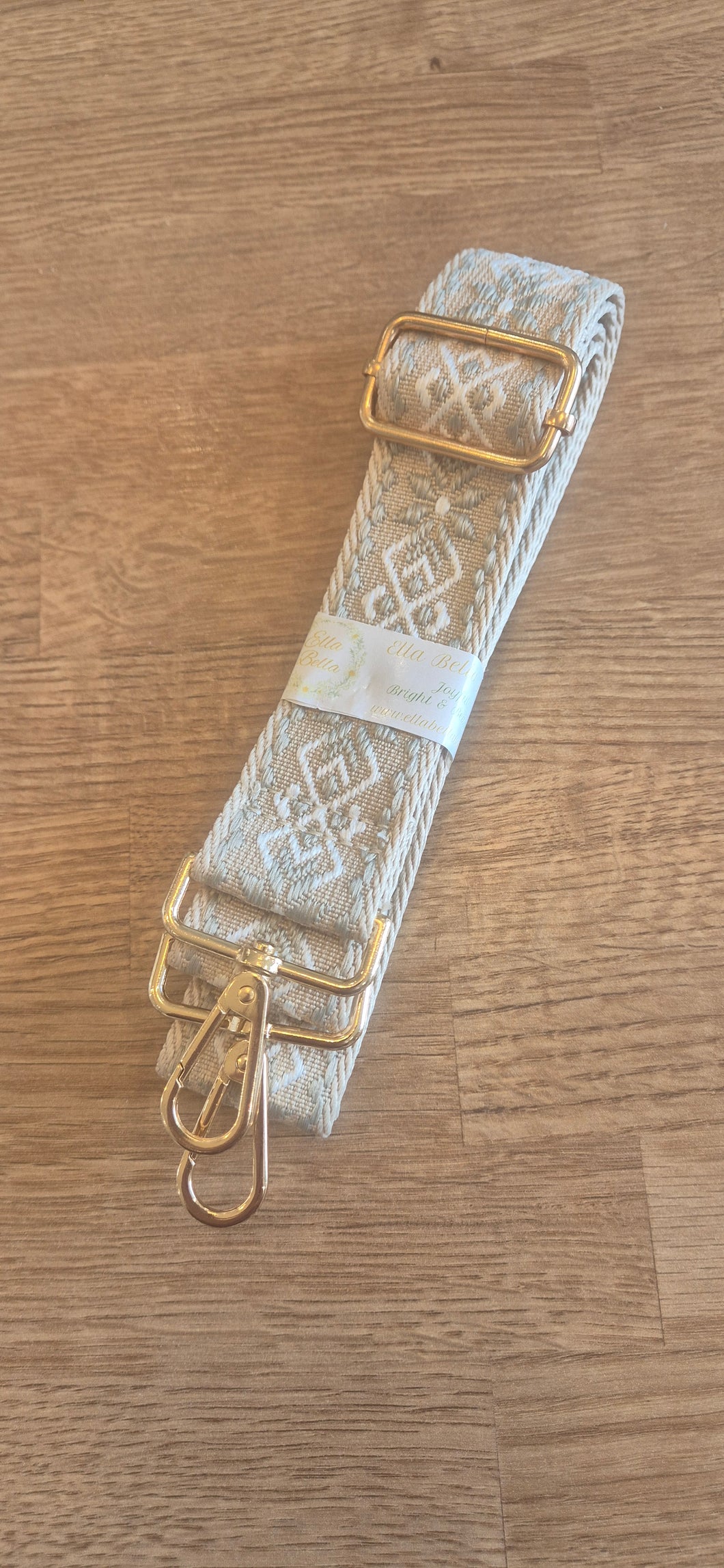 Cream & Grey Strap