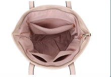 Load image into Gallery viewer, Large Metallic Soft Tote Bag
