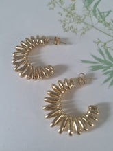 Load image into Gallery viewer, Spring Gold Hoops
