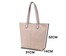 Load image into Gallery viewer, Large Metallic Soft Tote Bag
