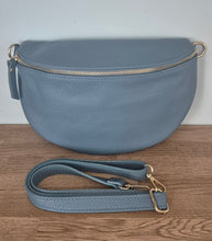 Load image into Gallery viewer, Italian Leather Crossbody Bum bag
