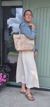 Load image into Gallery viewer, Large Metallic Soft Tote Bag
