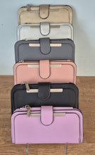 Load image into Gallery viewer, Soft Touch Booklet Wallet (available in 6 colours)
