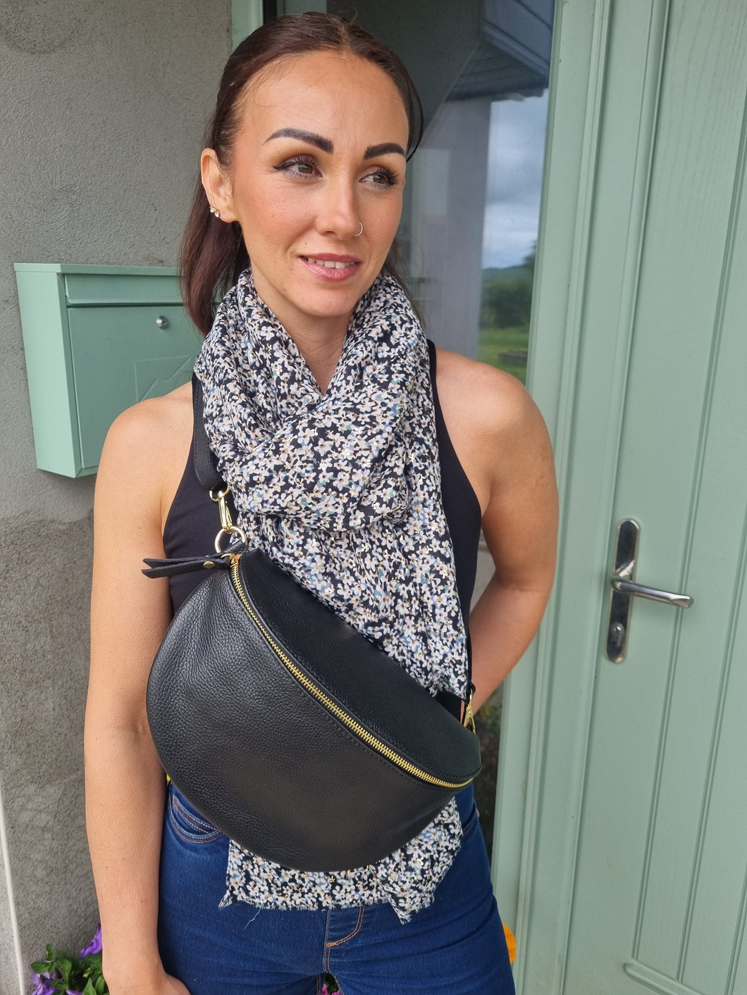 Large Italian Leather Bum Bag (3 Colours available)