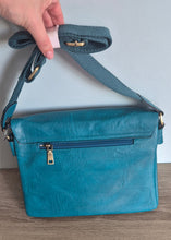 Load image into Gallery viewer, Teal Satchel Bag

