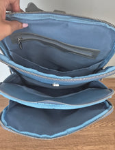 Load image into Gallery viewer, Denim Blue Packpack
