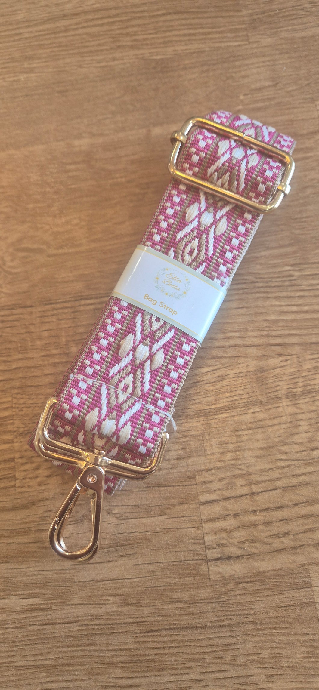 Pink Plait Strap
