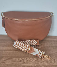 Load image into Gallery viewer, Italian Leather Crossbody Bum bag
