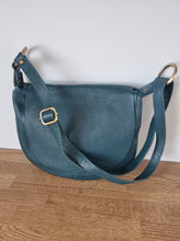 Load image into Gallery viewer, Teal Green Leather Bag
